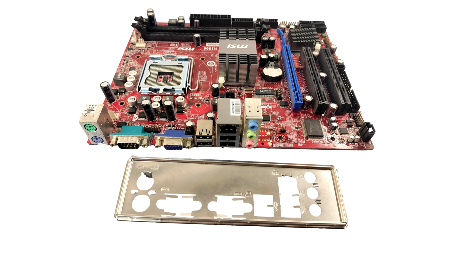 MSI MS-7529 VER 1.6 LGA775 M-ATX MOTHERBOARD w/ I/O SHIELD