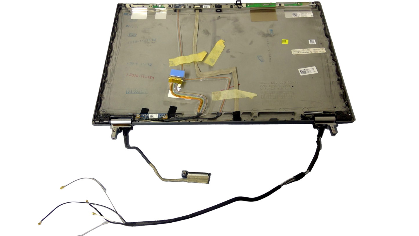 Dell Latitude E6410 LCD Back Cover with Hinges H61GF 0H61GF