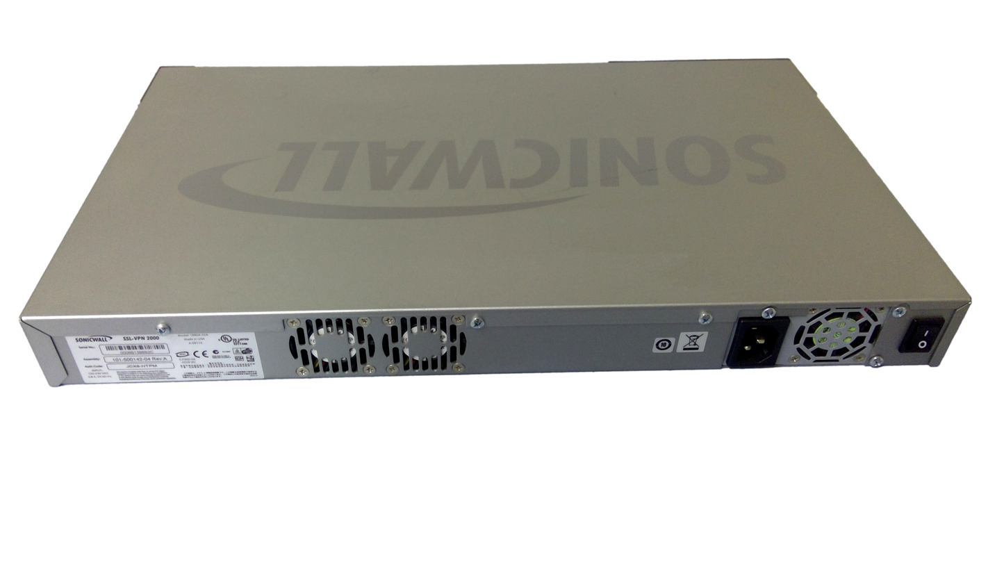 SONICWALL SSL-VPN 2000 VPN Gateway - 4 Ports - Ethernet, Fast Ethernet