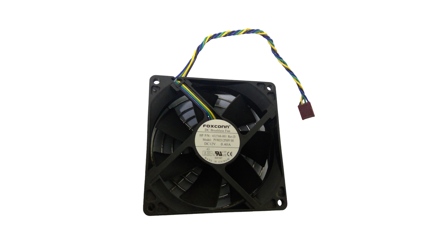 FOXCONN DC BRUSHLESS FAN 432768-001 REV.D PV902512PSPF 0H DC12V 0.40A