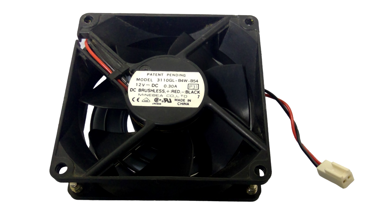 Original NMB 3110GL-B4W-B54 12V 0.30A 8cm 8025 Double Ball Cooling Fan 2 Lines 2-pin