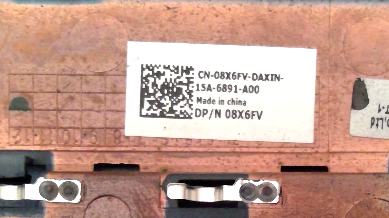 Dell Latitude E6420 Palmrest and Touchpad 08X6FV 8X6FV