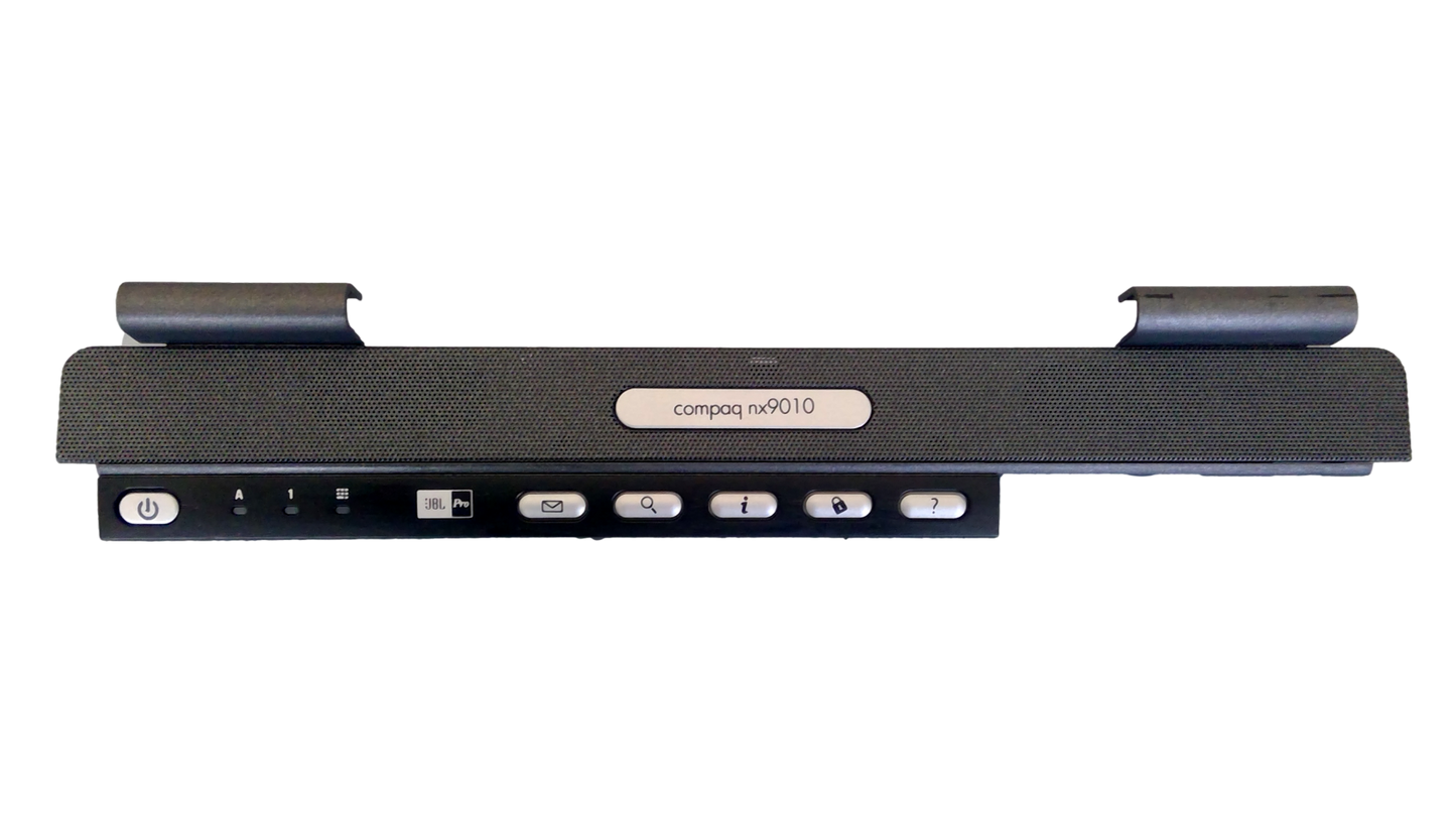 HP COMPAQ NX9010 Laptop Keyboard/Hinge Cover Bezel Power Button 3DKT9KATP23