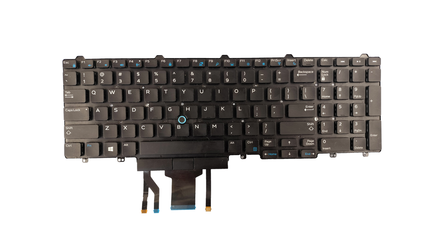 Dell Latitude E5570 / Precision 17 7710 Backlit Laptop Keyboard 383D7