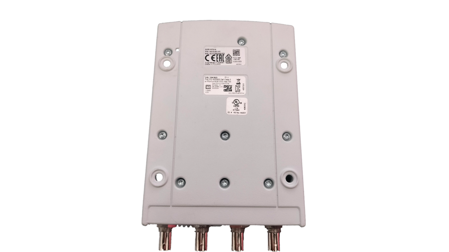 Axis Communications M7014 4-Channel Surveillance Video Encoder /no power adaptor