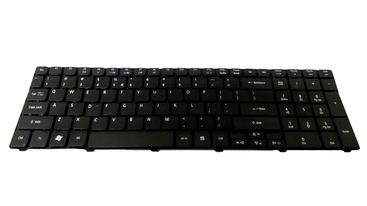 Black Laptop Keyboard for Acer V104702AS3 PK130C91100