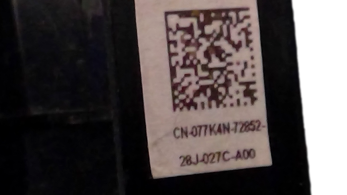 77K4N OEM DELL Latitude E6320 E6420 E6520 Slot Cover Hard Drive Disk Caddy