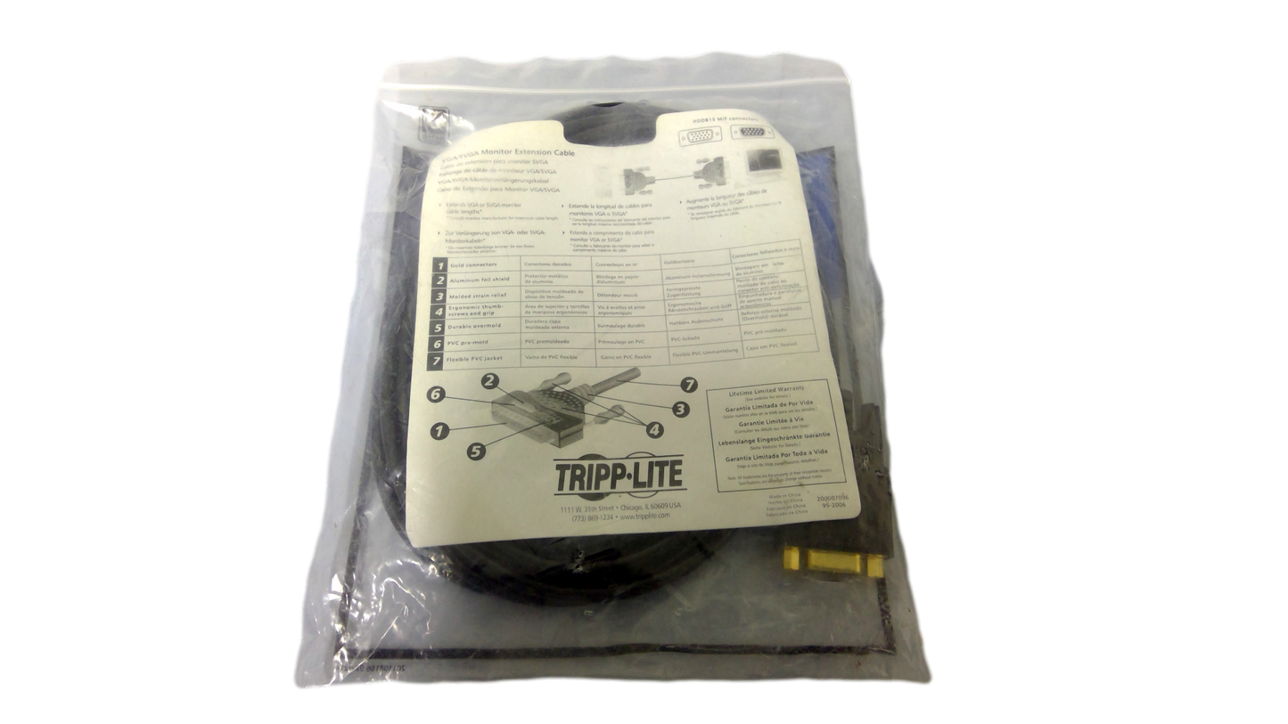 Tripp Lite VGA Monitor Extension Cord HD15-10FT / P510-010
