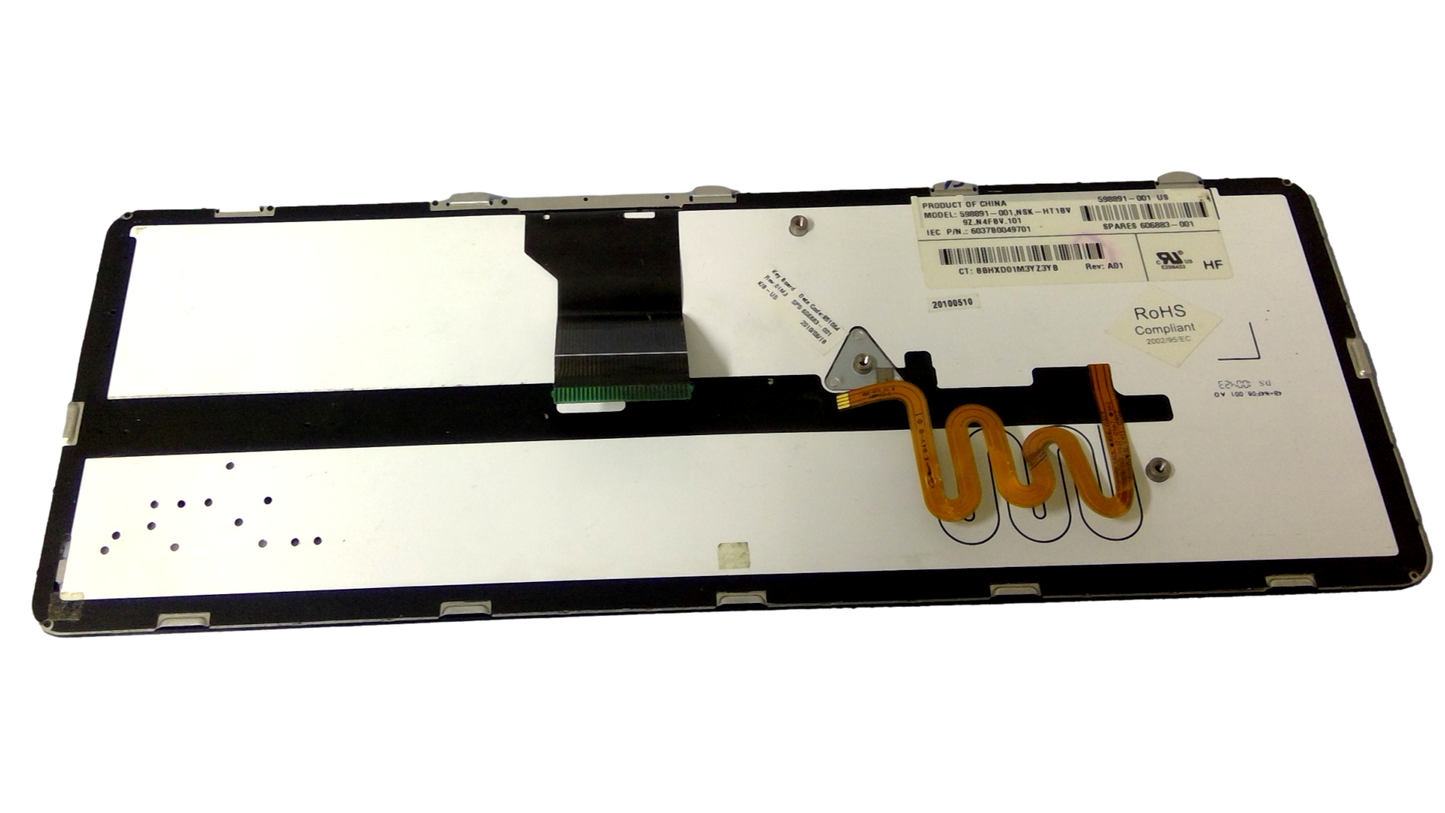 Hp P/n:606883-001 598891-001 Nsk-ht1bv 6037b0049701 9z.n4fbv.101 Us Layout Black Color