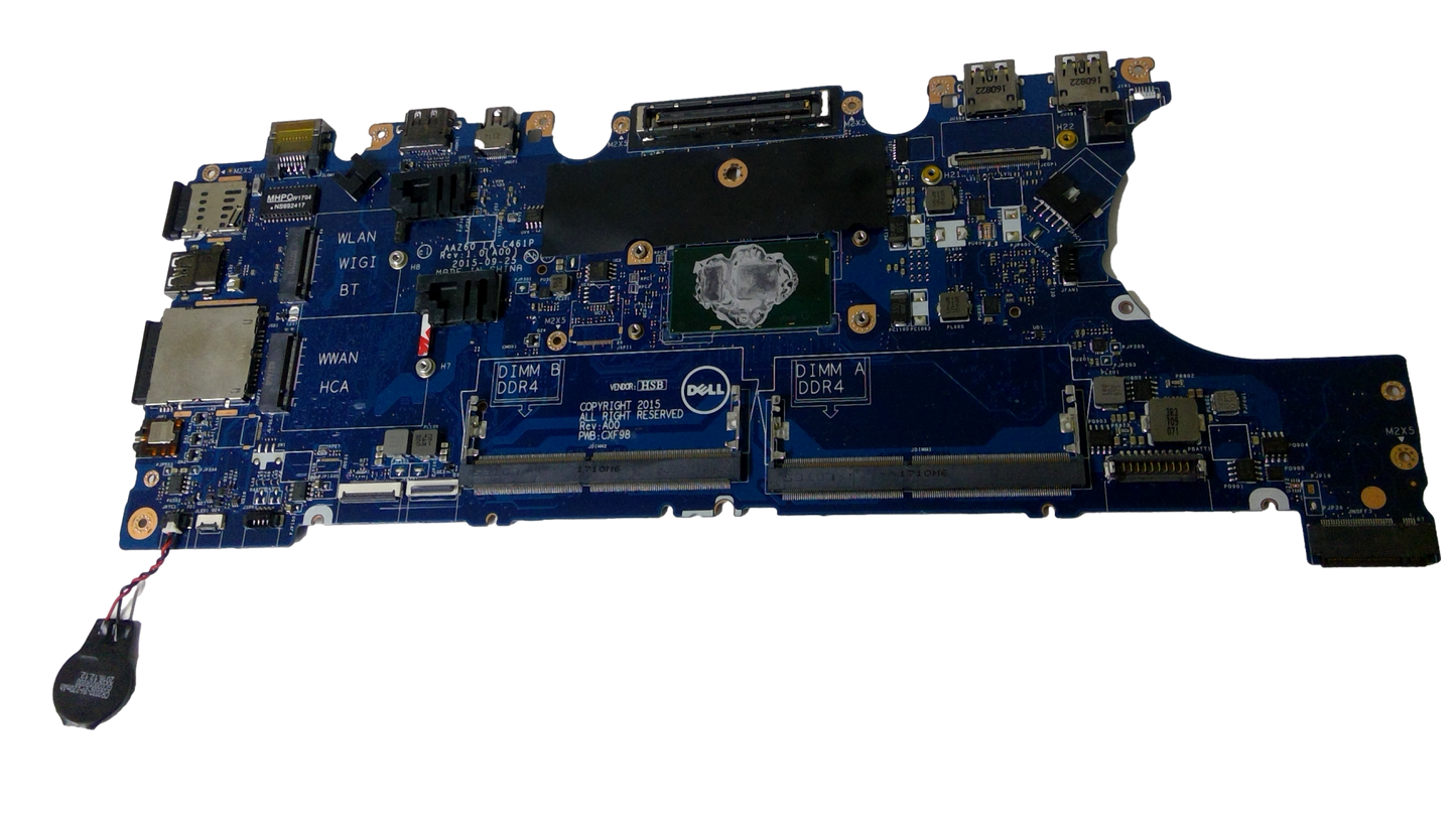 Dell Latitude 14" E7470 Intel i5-6300U 2.6GHz Motherboard LA-C461P DGYY5 CXF98