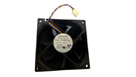 FoxConn DC Brushless Fan PVA080G12Q 12V 0.65A 65CFM 4PIN Cooling Fan