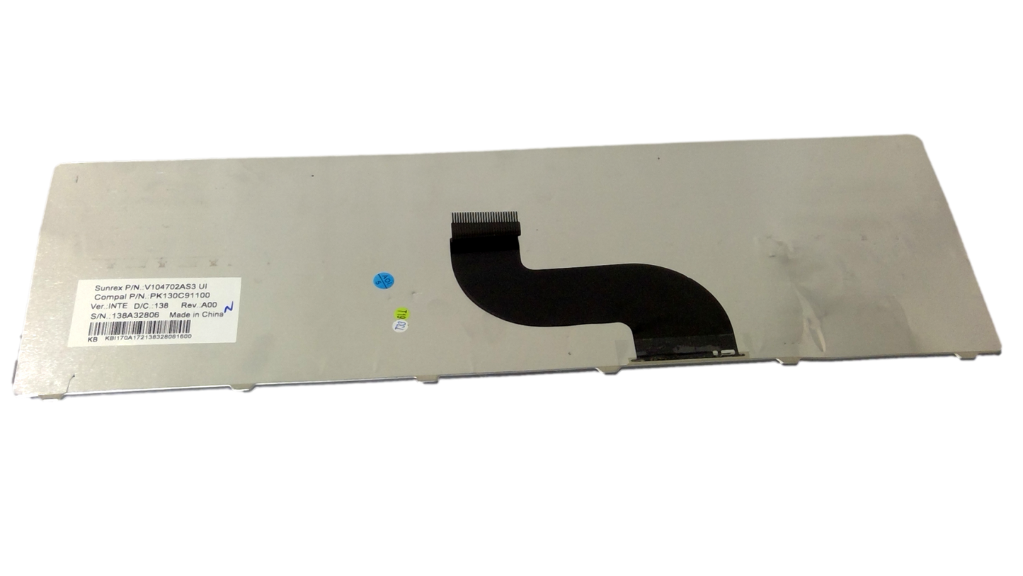 Black Laptop Keyboard for Acer V104702AS3 PK130C91100