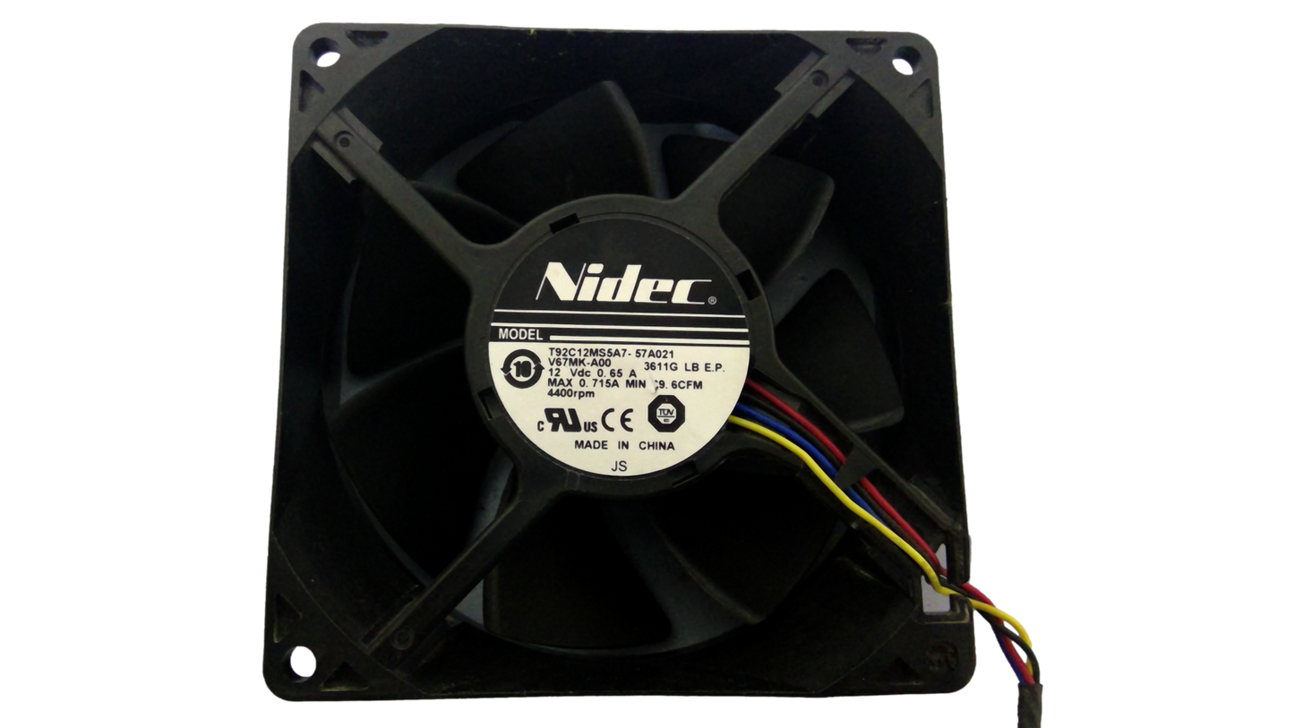 NIDEC V67MK Precision T3600 System Fan T92C12MS5A7-57A021