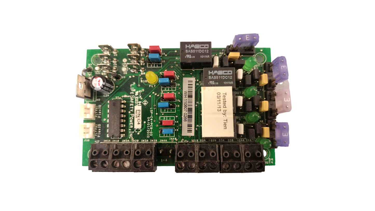 LifeSafety Power C4 Rev:04 Power Controller Module