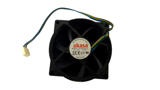 Akasa DFC802512H Fan DC12V 0.19A 4-Pin 4-Wire