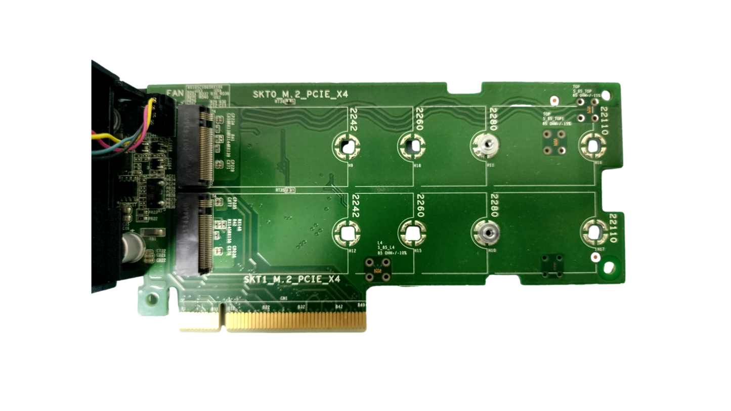Dell SSD NVMe M.2 PCI-e 2x Solid State Storage Adapter Card NTRCY