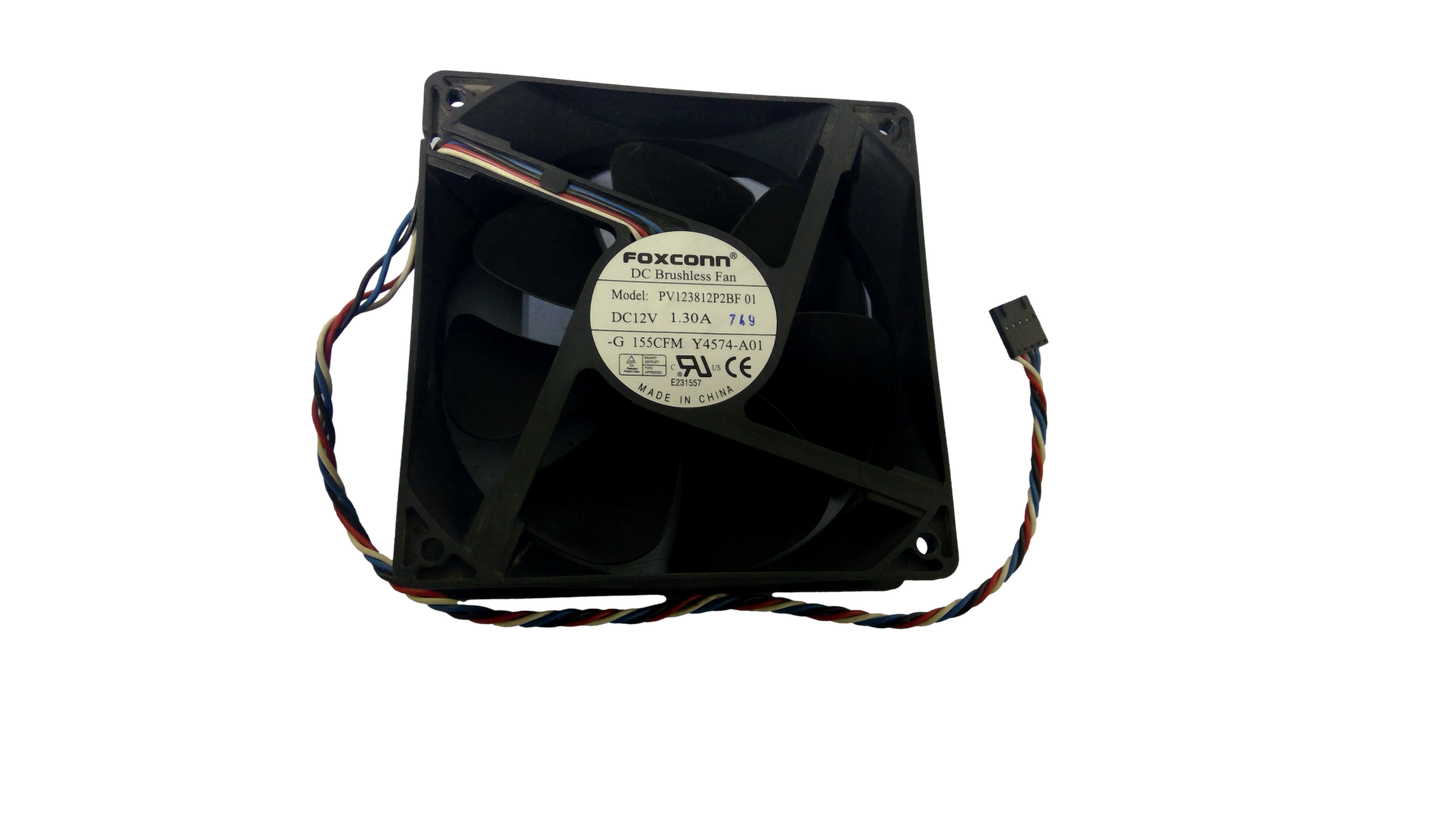 Cooler Fan for FOXCONN 12038 PV123812P2BF 01 12V 1.3A Dell Y4574 Optiplex 960 Case Fan 4Wire Cooling Fan
