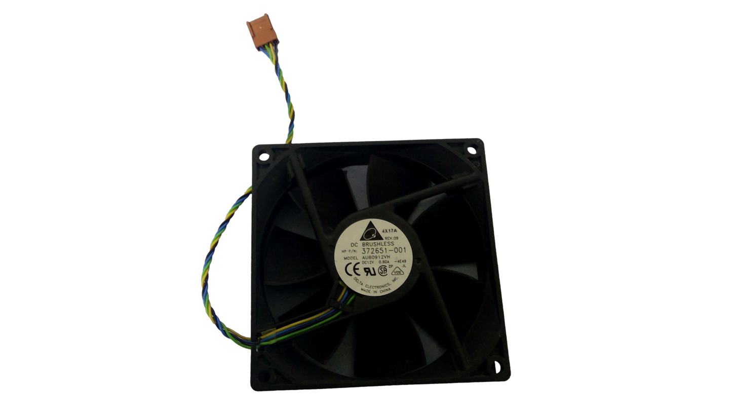DELTA ELECTRONICS DC BRUSHLESS 372651-001 AUB0912VH DC 12V 0.60A 4 PIN FAN