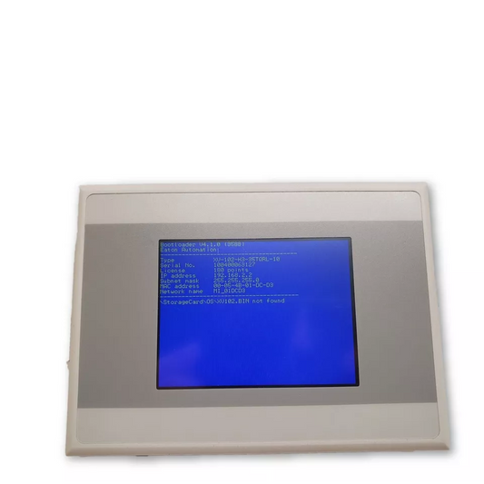 EATON 5.7" TOUCH PANEL XV-102-B6-35TQR-10-PLV Ver01  XV-102