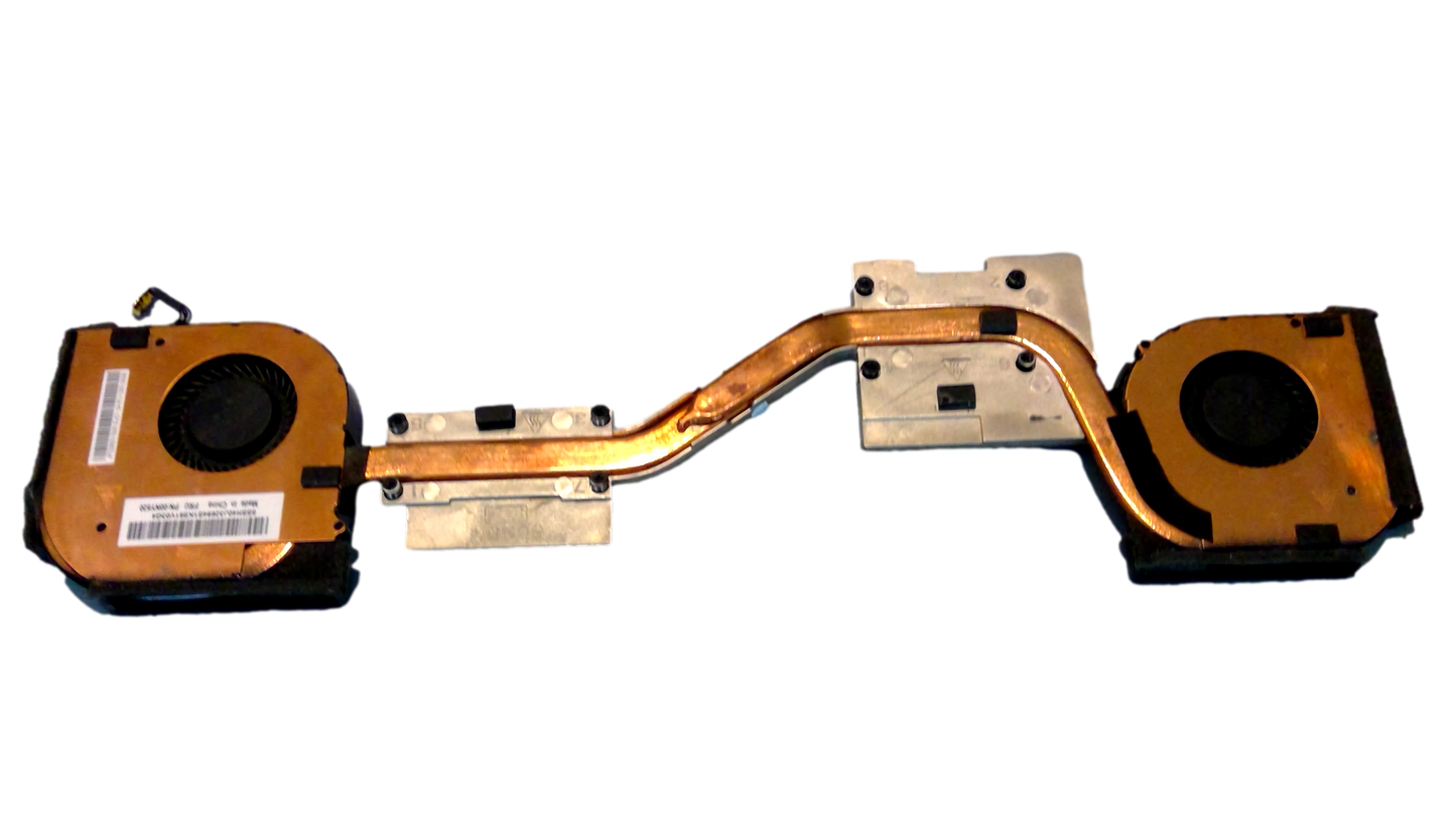 Lenovo ThinkPad P50 Fans w/ Heatsink - FRU 00NY520 00NY521 - AT0Z6001SS - OEM