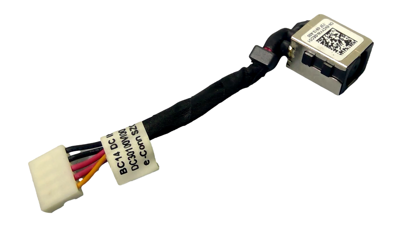 For Dell Latitude E7270 E7470 Laptop VCYYW AC DC Power Jack Charging Port Cable