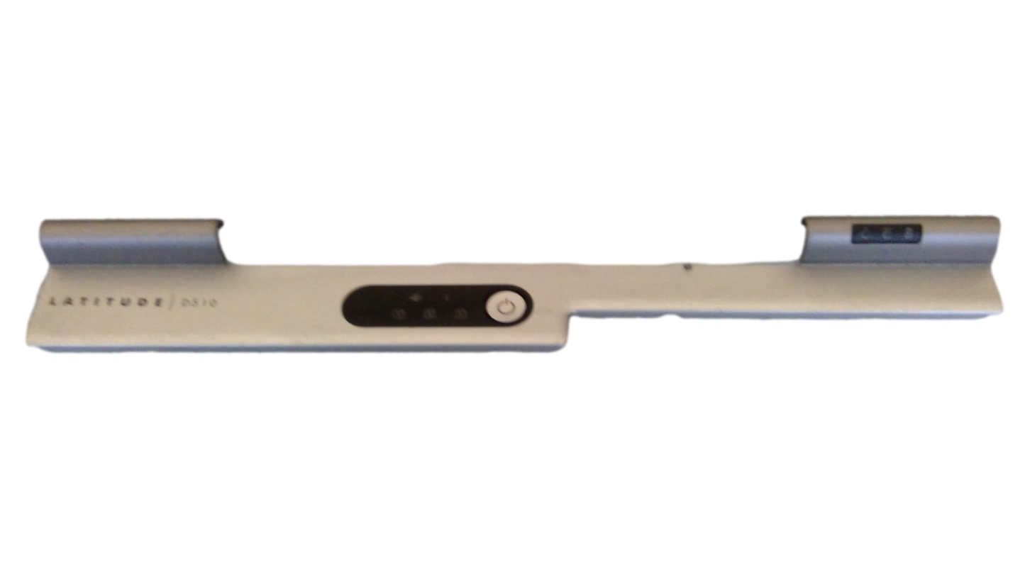 DELL Latitude D510 Laptop Power button & Hinge Cover Strip Bar Trim 0R8758
