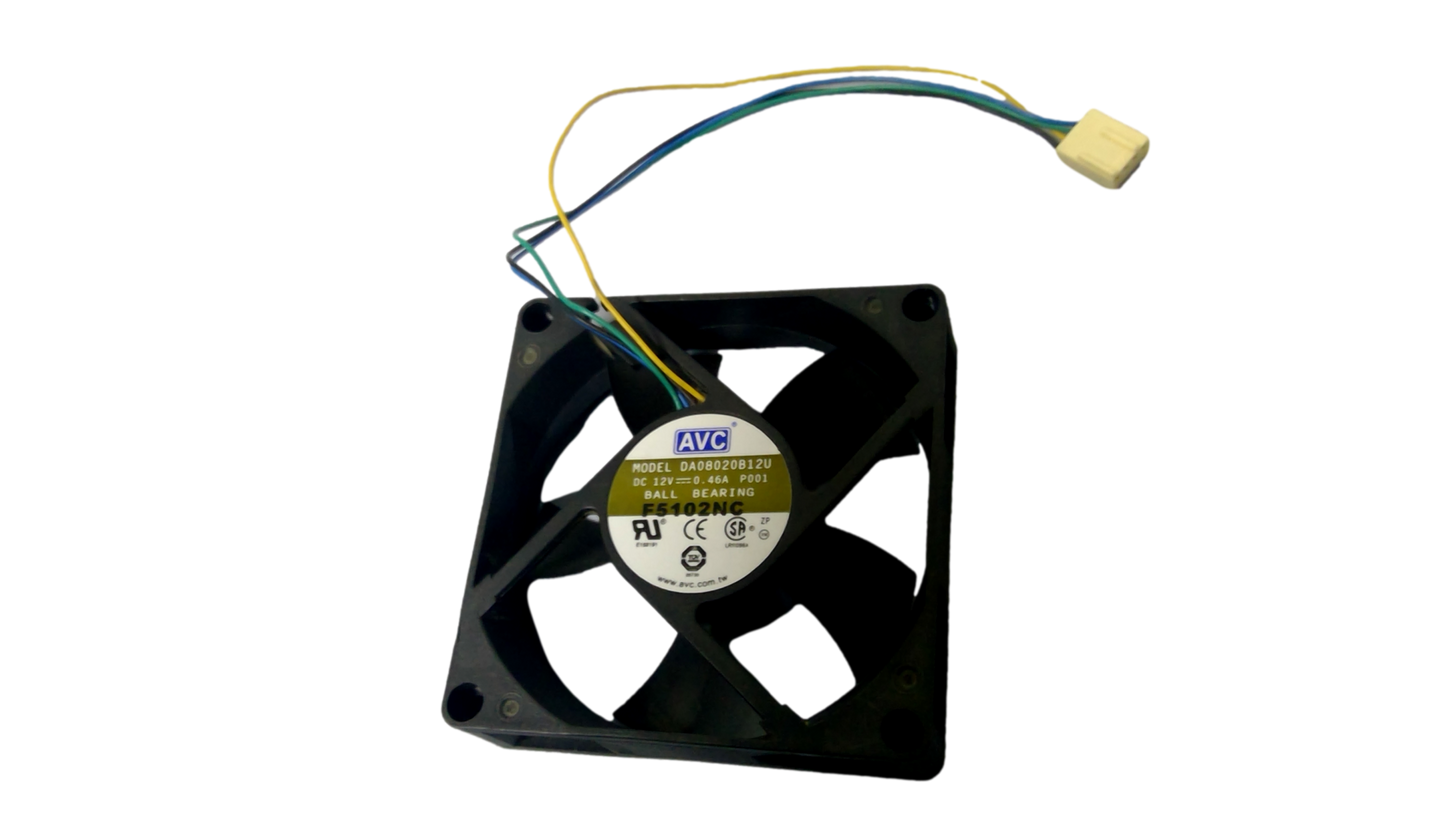 AVC DA08020B12U 8cm 8020 80*80*20mm 12V 0.46A 4-line PWM Tempreture Control CPU Chassis Cooling Fan