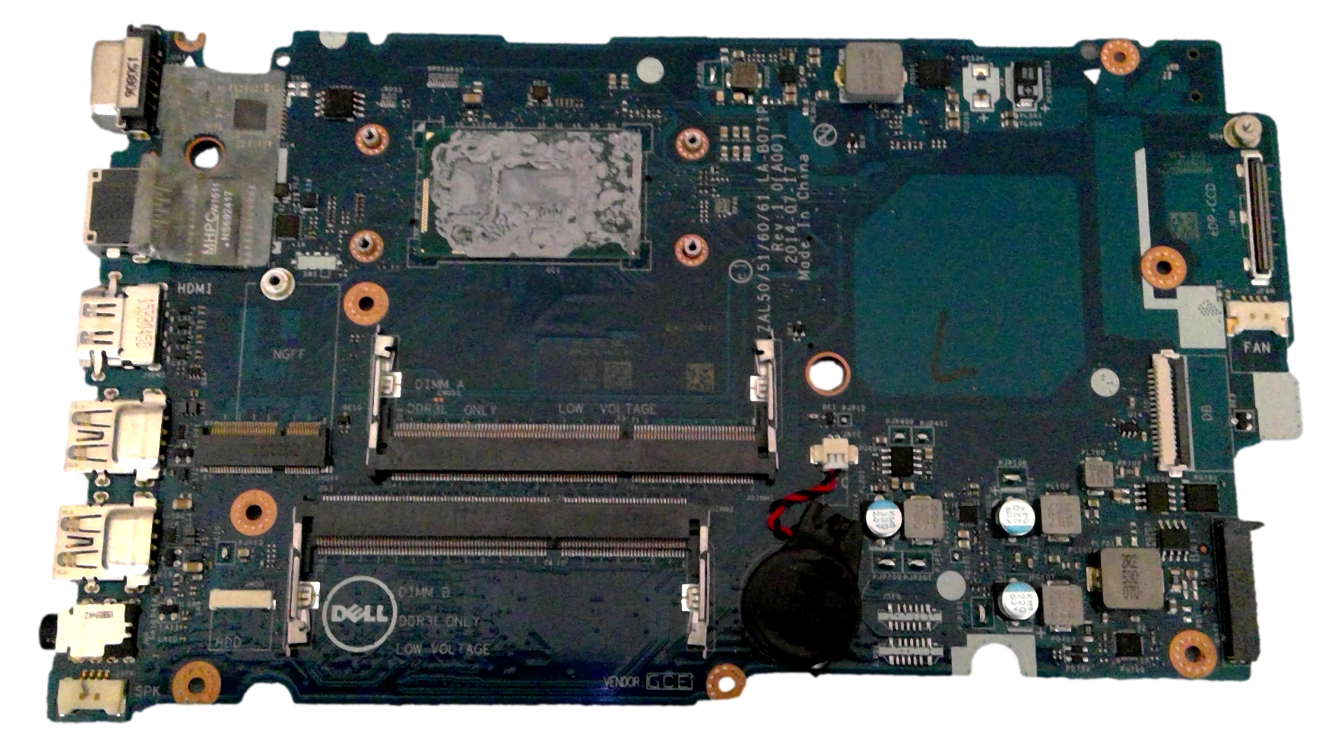 DELL LATITUDE 3450 SERIES INTEL CORE I5-5200U LAPTOP MOTHERBOARD HKKT5