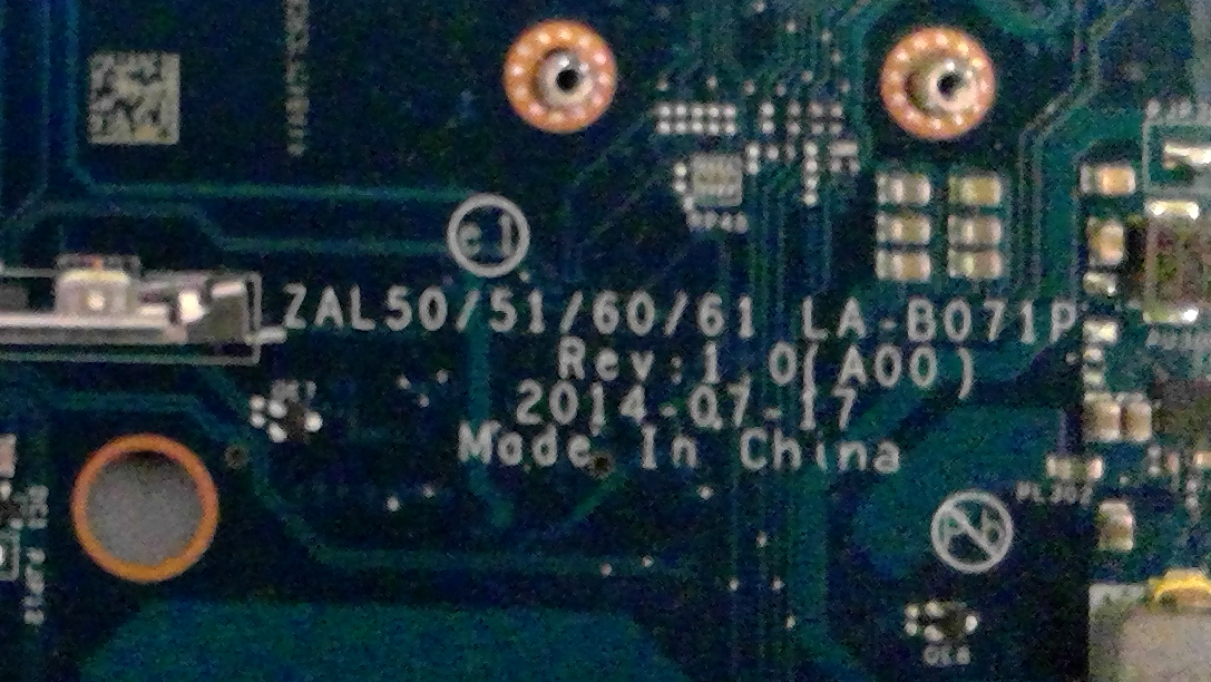 DELL LATITUDE 3450 SERIES INTEL CORE I5-5200U LAPTOP MOTHERBOARD HKKT5