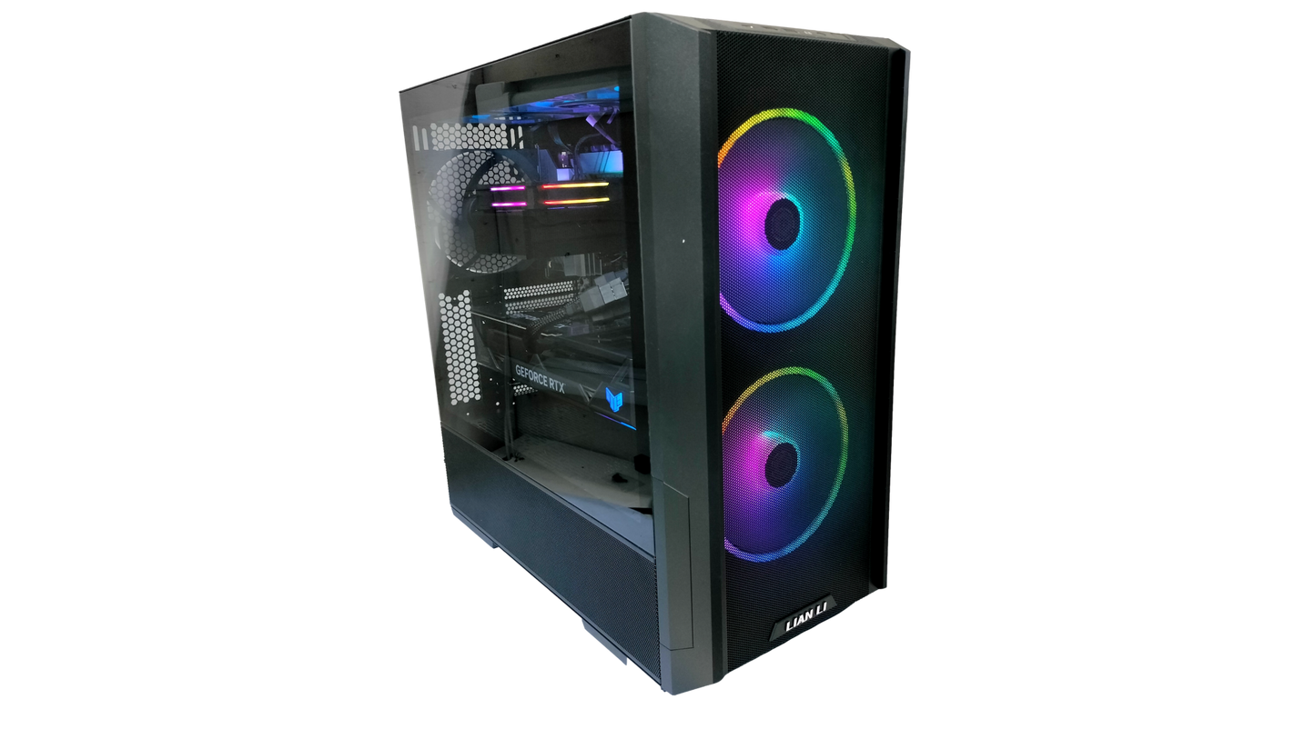 Advanced Gaming PC AMD Ryzen 7 7800X3D 64GB 2TB SSD Radeon RX 7700 XT Configurable