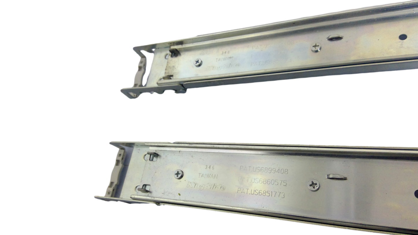HP/King Slide US6851773 US6860575 US6899408  Server Rack Mount Rail