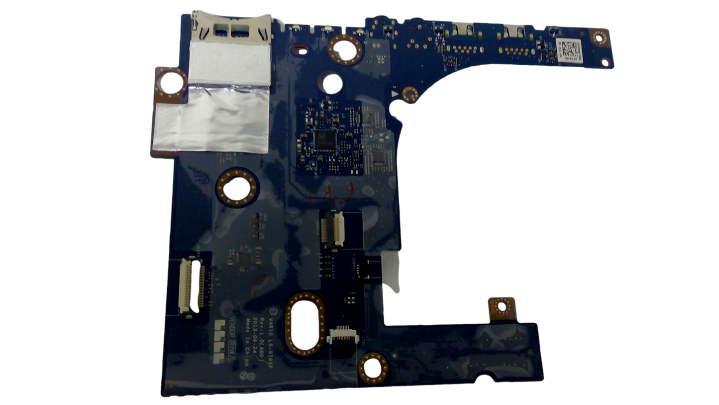 Dell Precision M6800 USB Audio Card Reader Input Output I/O LS-9781P 1PN90 01PN9