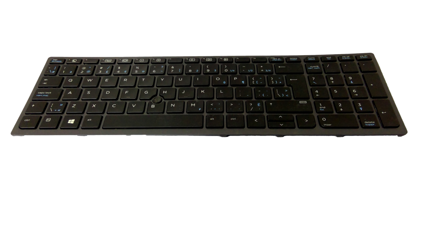 HP Keyboard PN: 848311-001 PK131C31A00 SG-81610-XUA SN7142BL Light Backlight Black