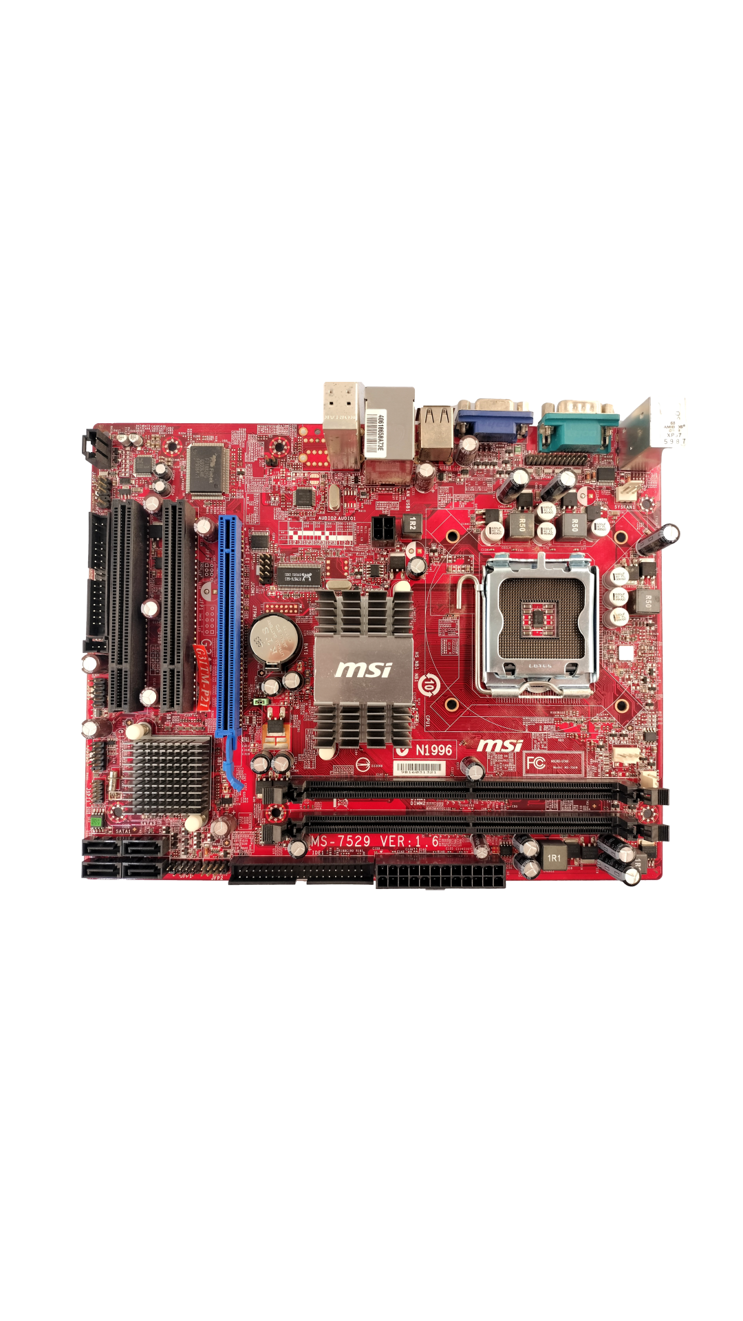 MSI MS-7529 VER 1.6 LGA775 M-ATX MOTHERBOARD w/ I/O SHIELD