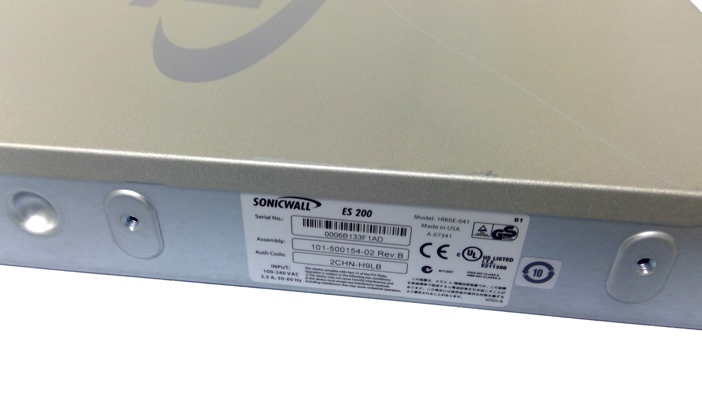 SonicWall ES 200 Security Appliance