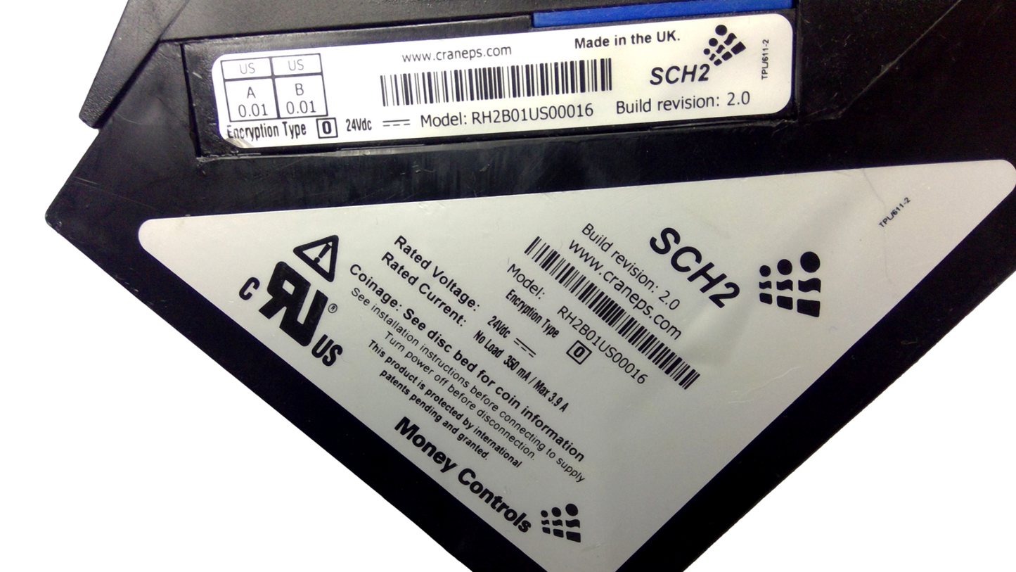 Money Controls SCH2 Penny Coin Hopper RH2B01US00016