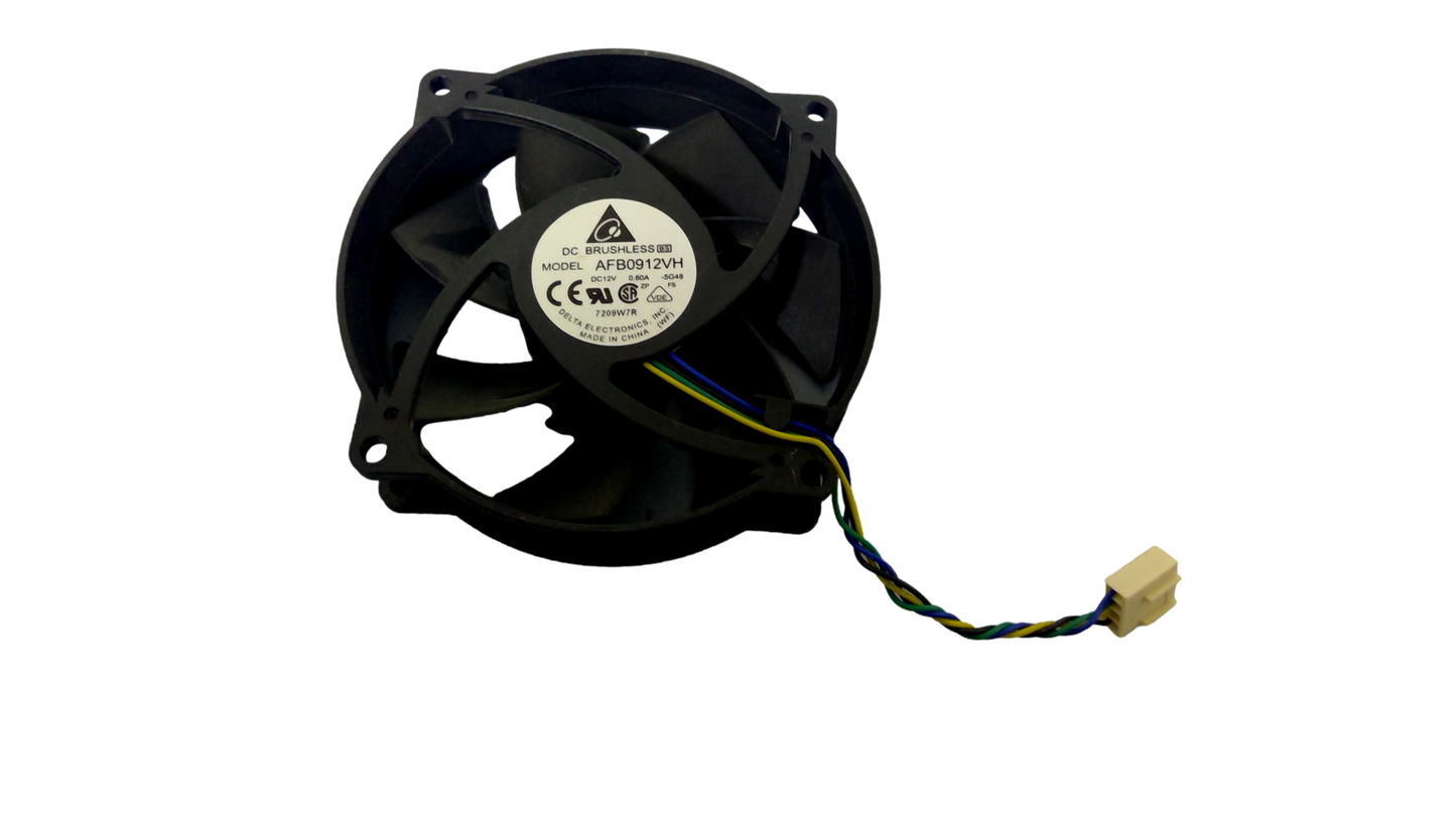 DELTA ELECTRONICS AFB0912VH DC12V 0.60A -5G48 4-Wire Round Fan